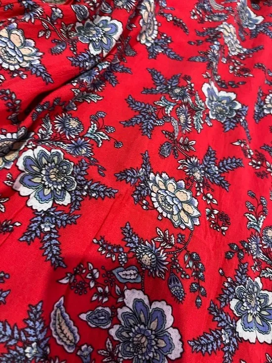 love J Red Floral Off-Shoulder Mini Dress - Picture 2 of 5